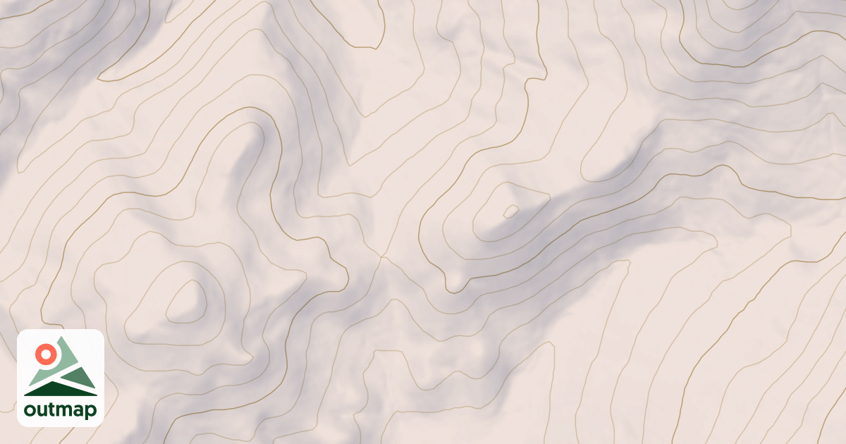 Map of DRY FORK, WEST SPUR