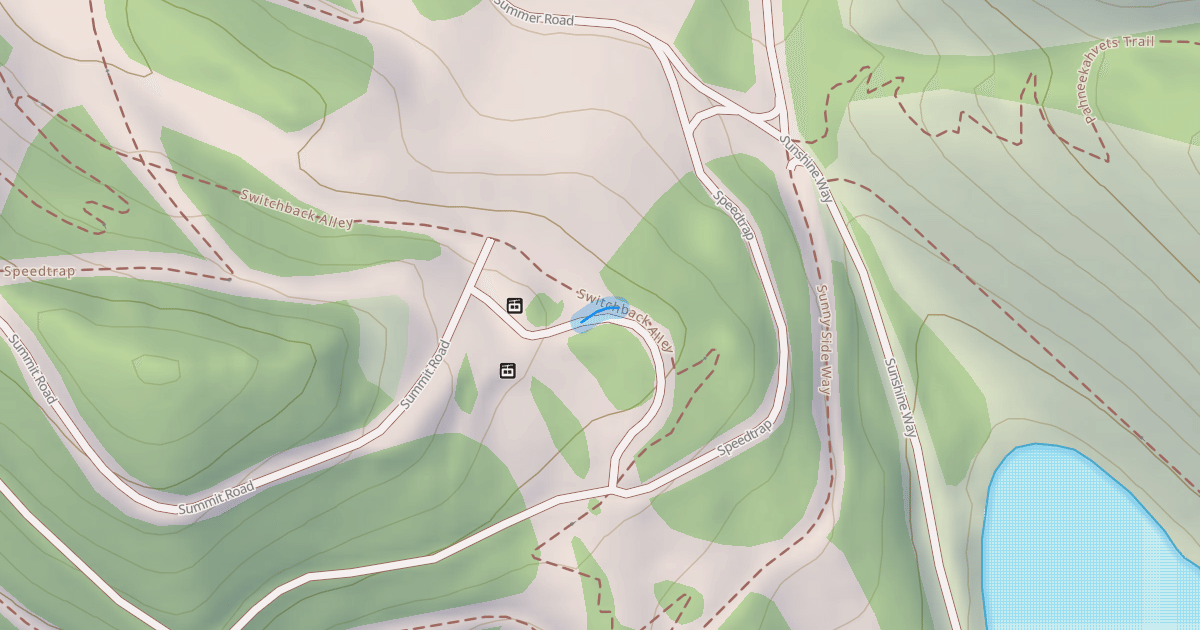 Map preview of Switchback Alley