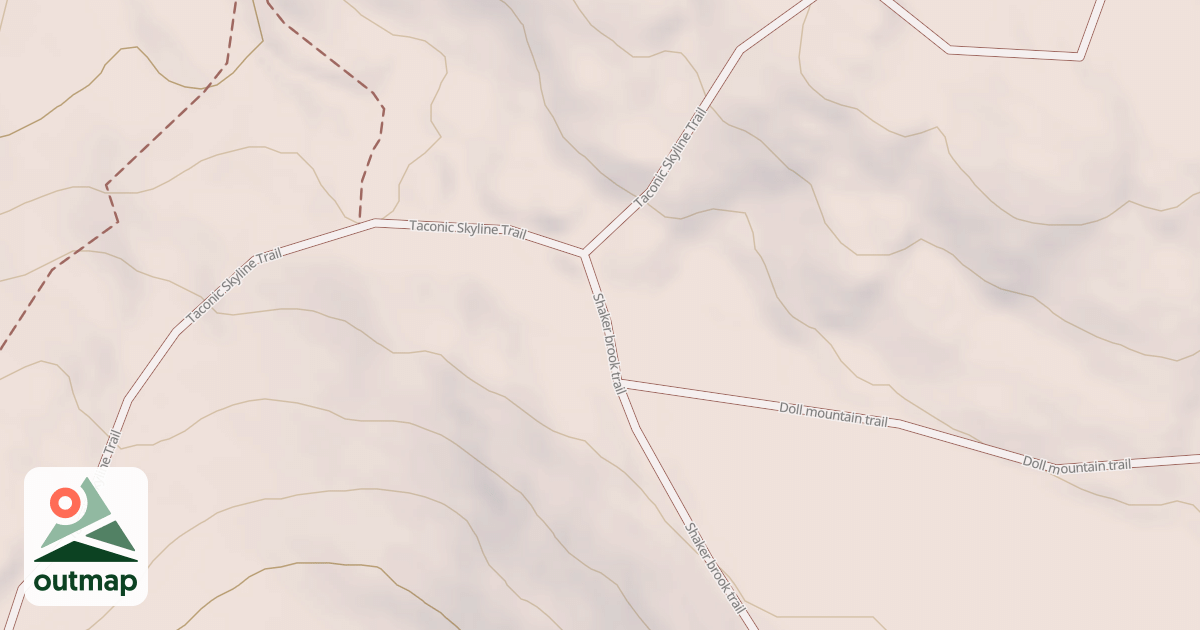 Map of Doll Mountain Trail