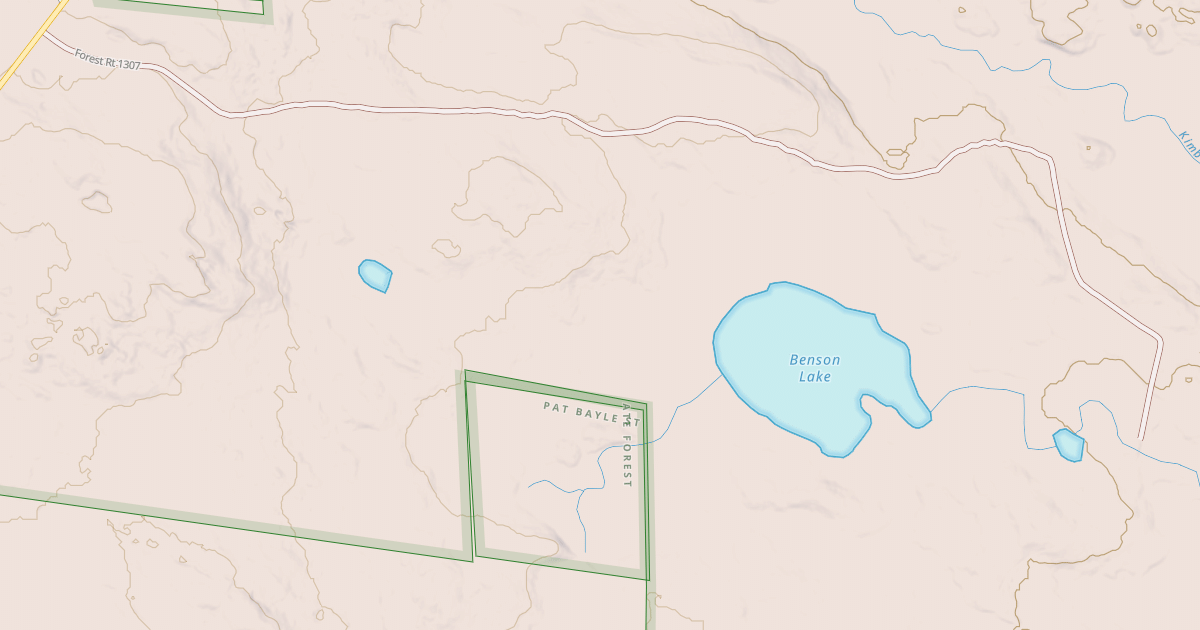 Map preview of KIMBALL MEADOWS ROAD
