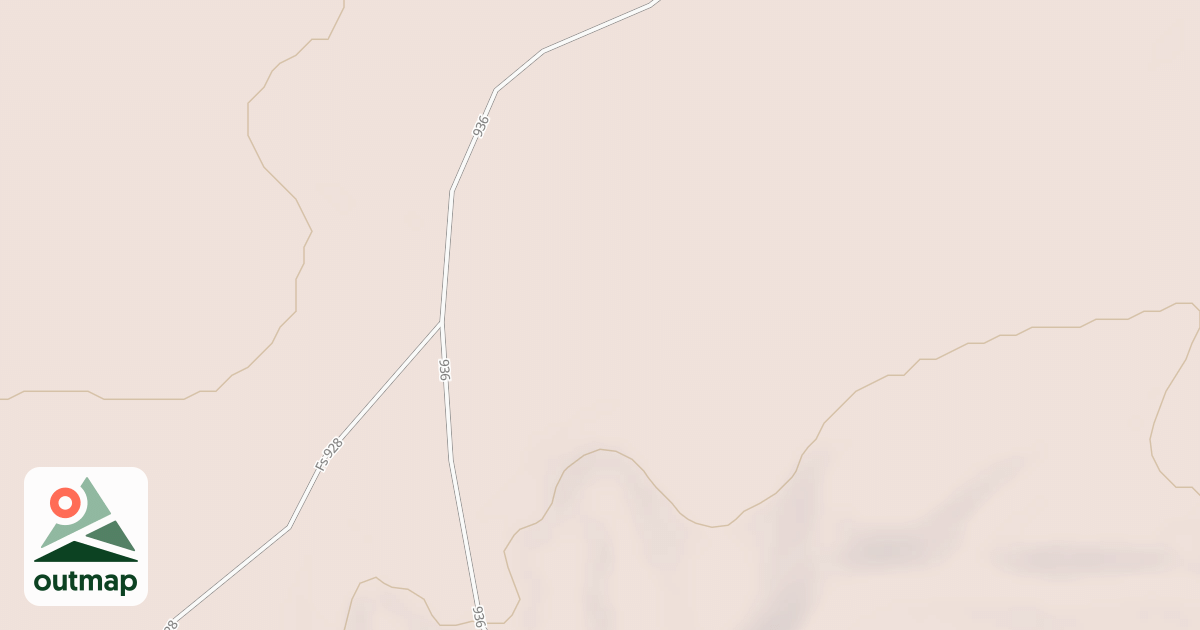 Map of USFS Motor Vehicle Use Map Roads {B7FEE740-9934-45C3-B0E2-156FEDBED3FA}