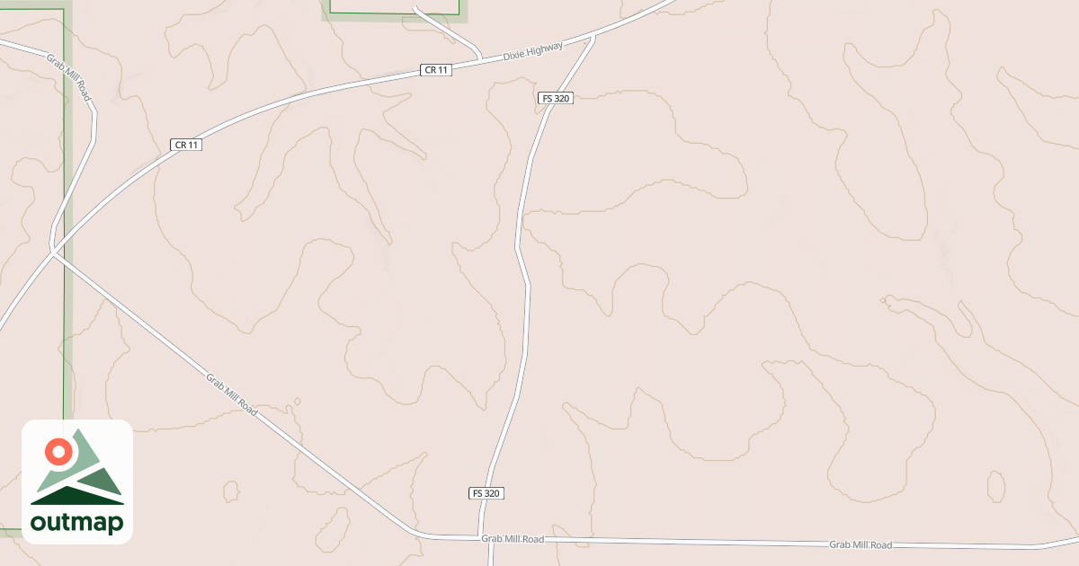 Map of BLUFF ROAD