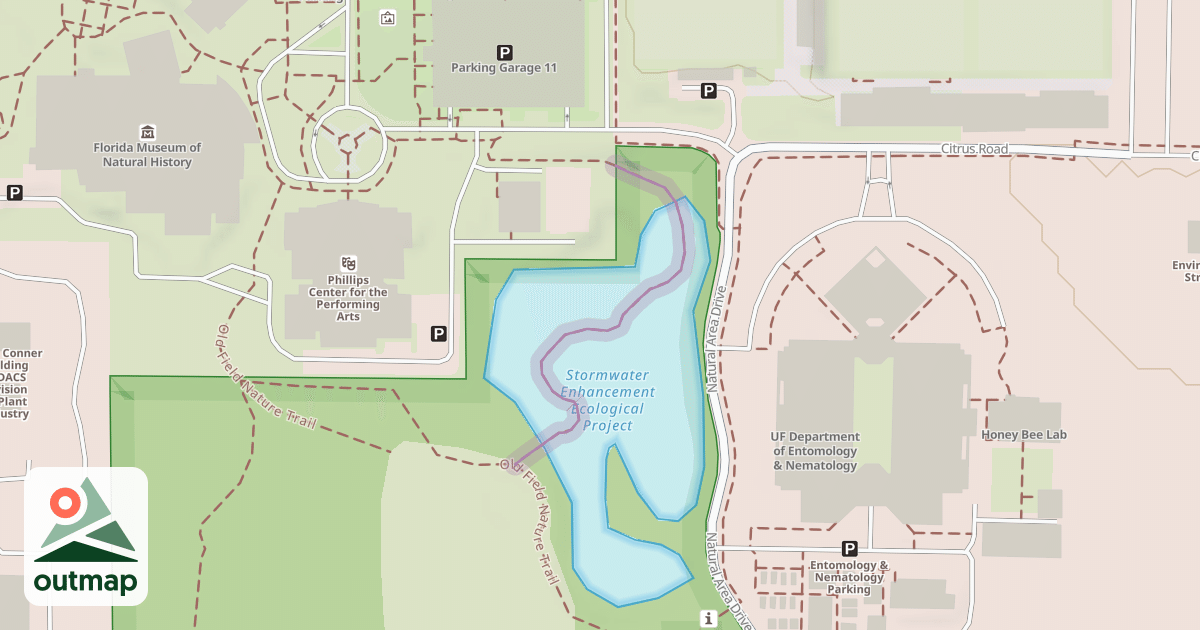 Map of SEEP Nature Trail