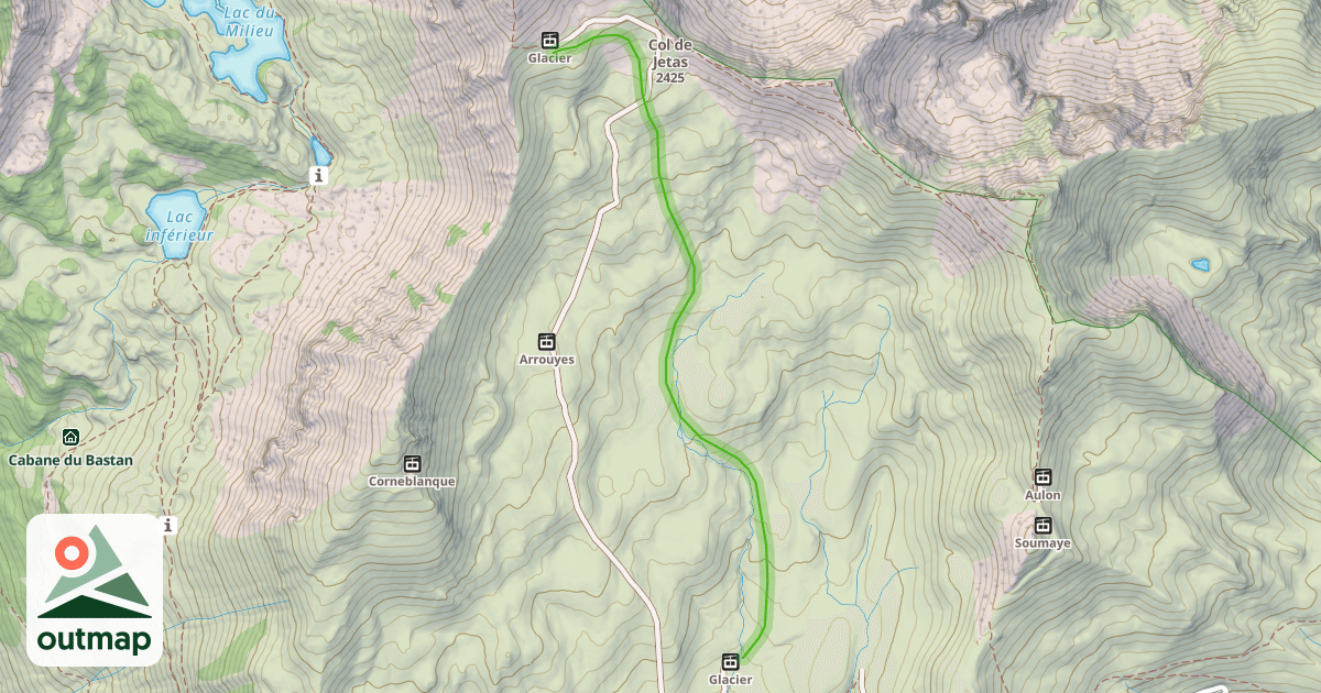 Map of marmottes