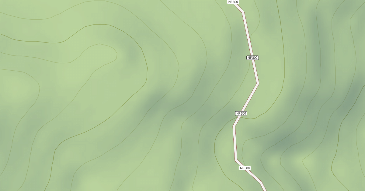 Map preview of USFS Motor Vehicle Use Map Roads {8870DE39-4F52-4F2A-9E5C-75B3108822AB}