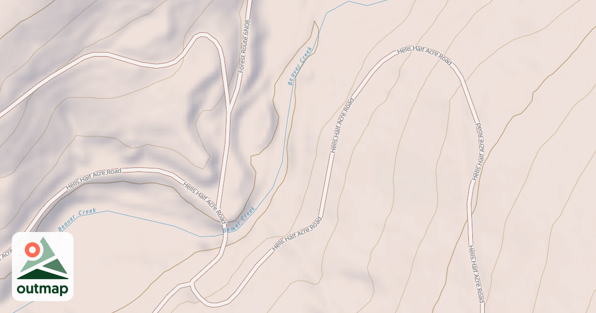 Map of BEARDSLEY ROAD