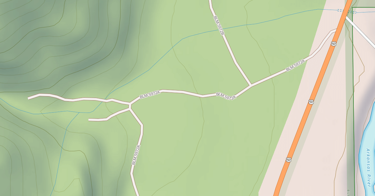 Map preview of BLM National GTLF Public Motorized Roads 284d5bea-e36d-4d90-8279-9b4d17a76b62