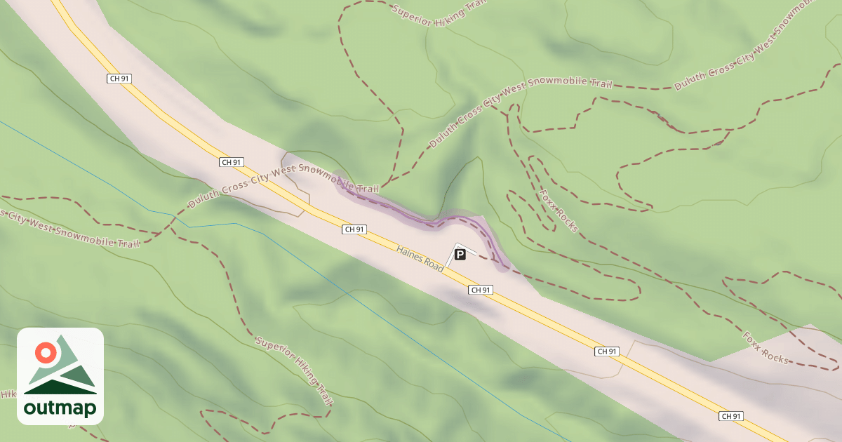 Map of Lower Burner of Stovetop (Duluth Traverse)