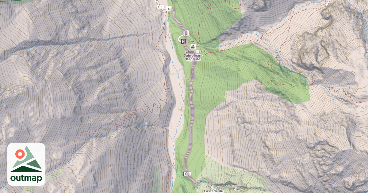 Map of Chemin de Navette