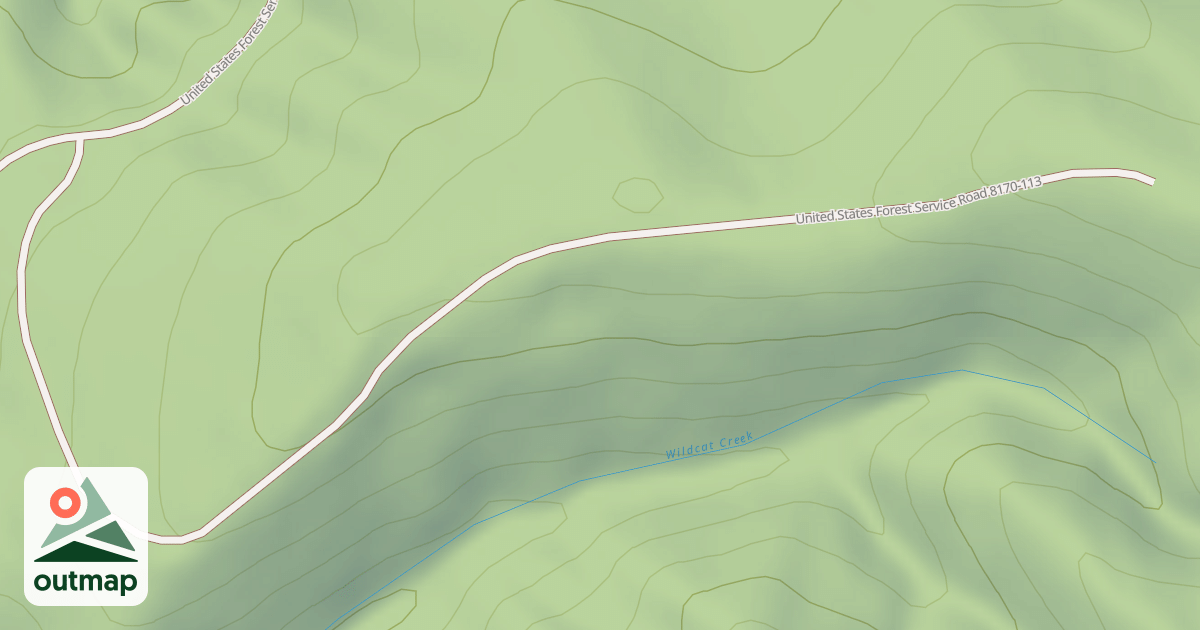 Map of USFS National Forest System Roads {C3EAB46C-434E-411C-9F42-650544787D35}