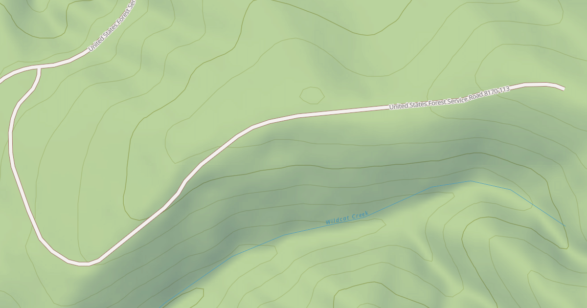 Map preview of USFS National Forest System Roads {C3EAB46C-434E-411C-9F42-650544787D35}