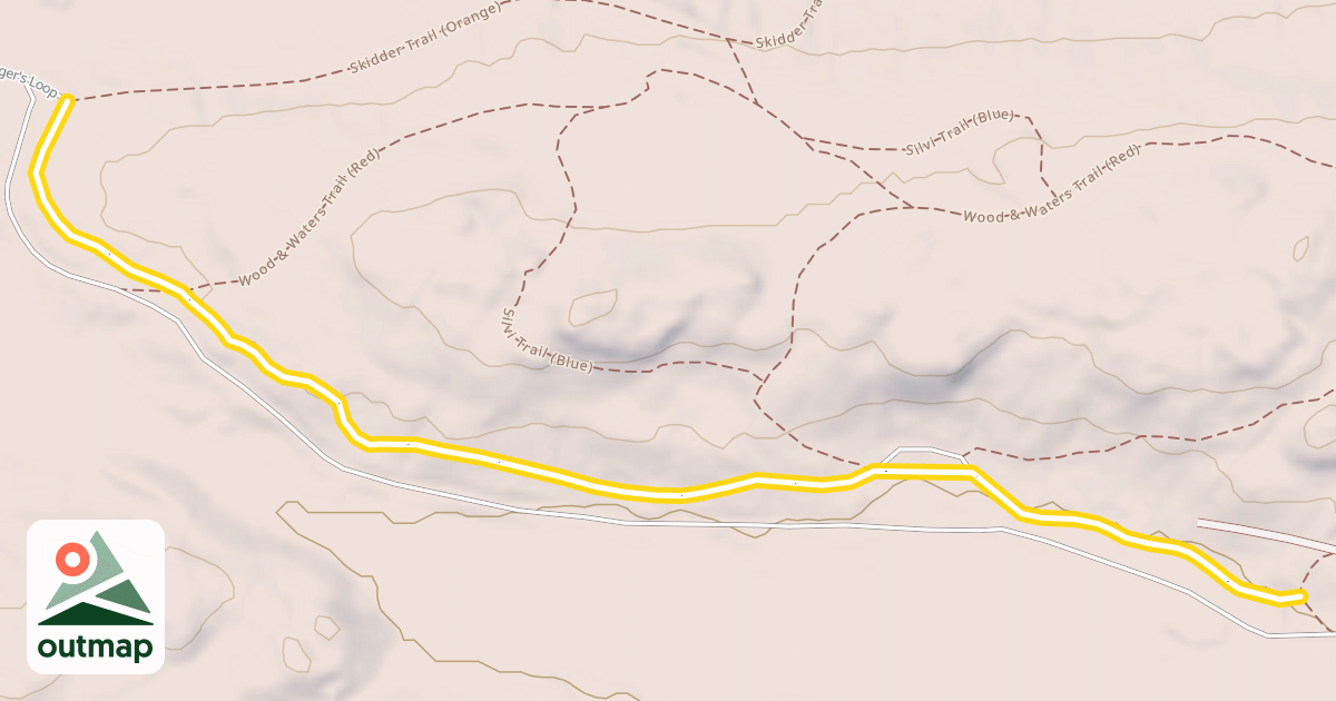 Map of Logger's Loop