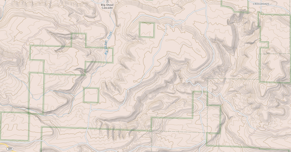 Map preview of VALENTINE RIDGE