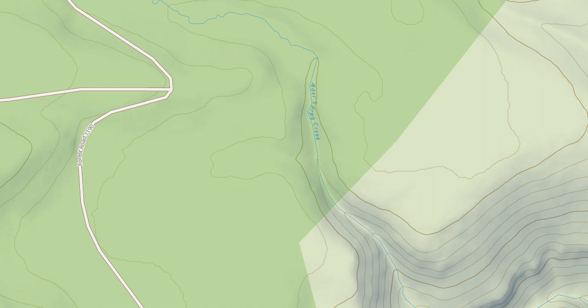 Map preview of USFS Motor Vehicle Use Map Roads {3290D138-48BB-411E-8C13-B9AD77FB13DF}