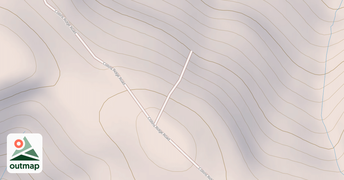 Map of COLLINS RIDGE