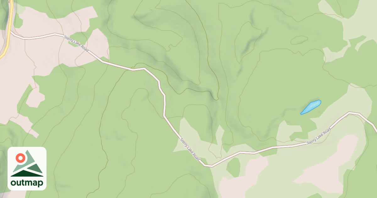 Map of STERRY LAKE