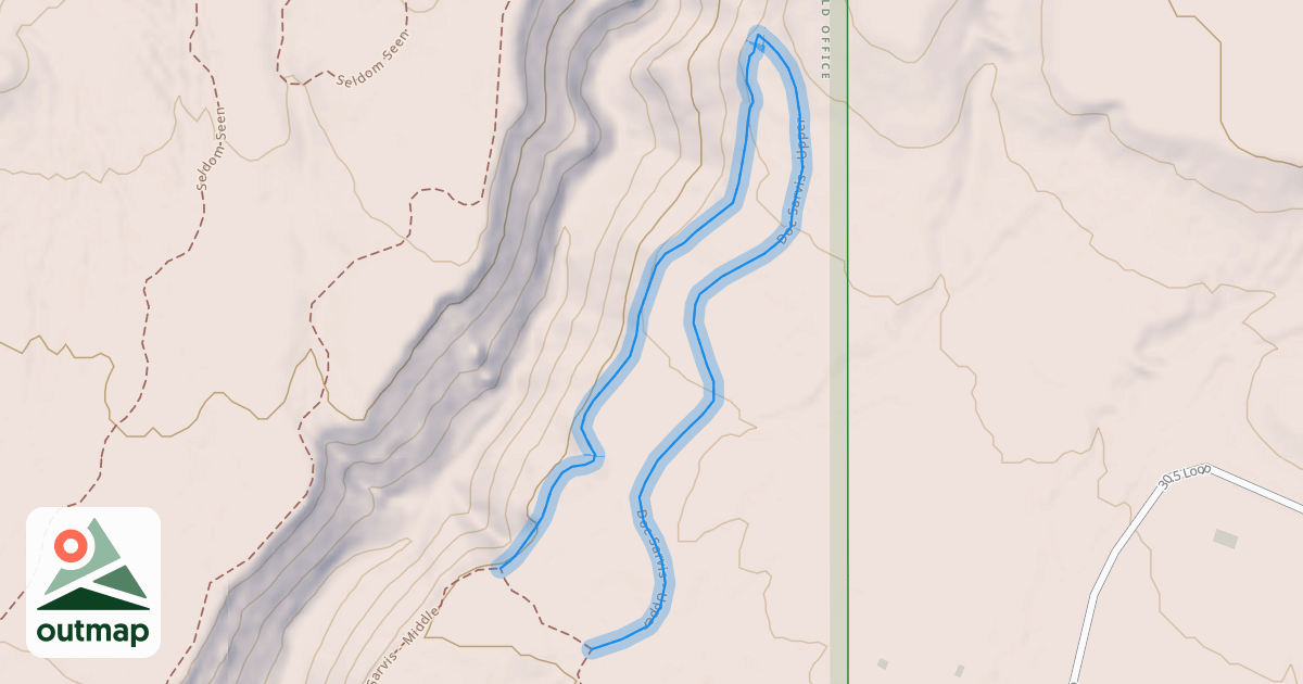Map of Doc Sarvis - Upper