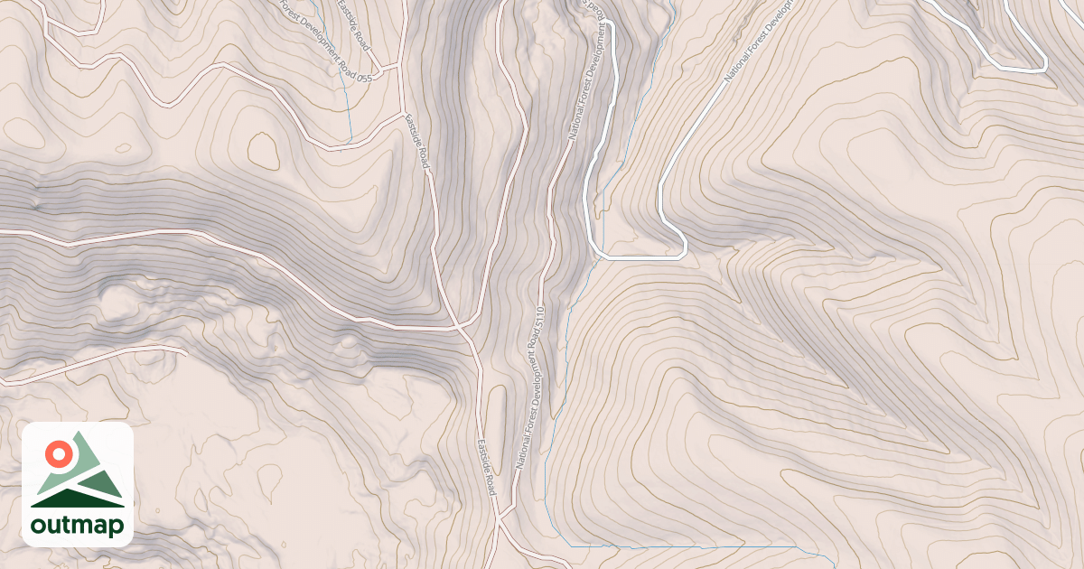 Map of DRY BEAVER