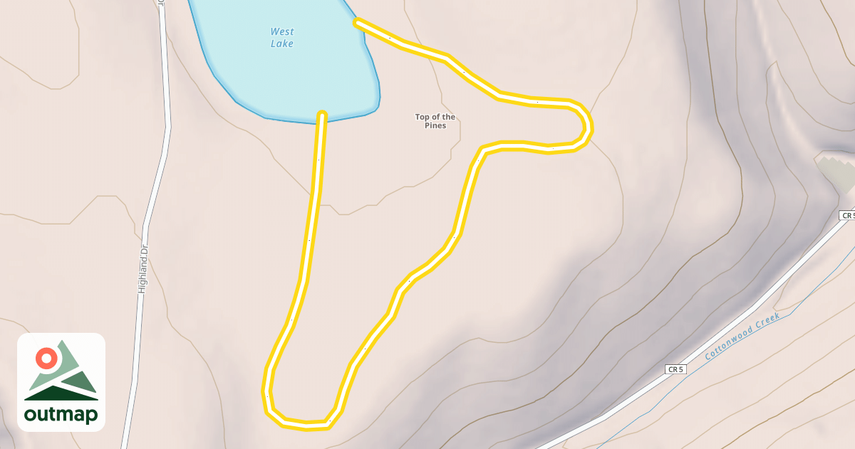Map of Meadow Loop