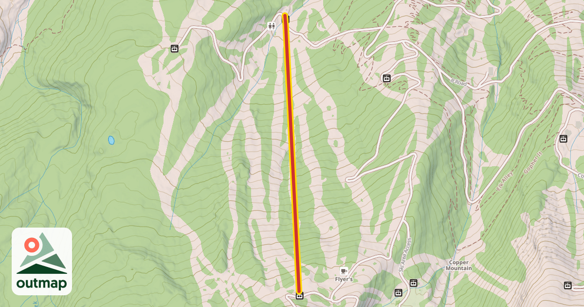 Map of Timberline Express