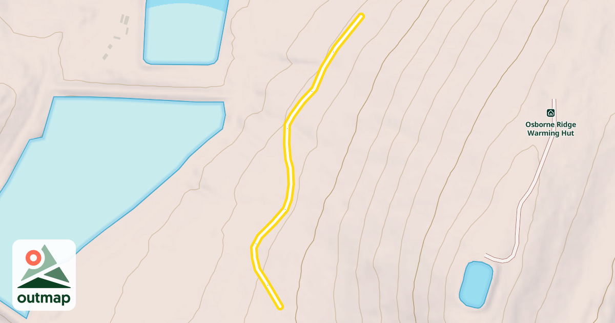 Map of 4. Bjornloppet
