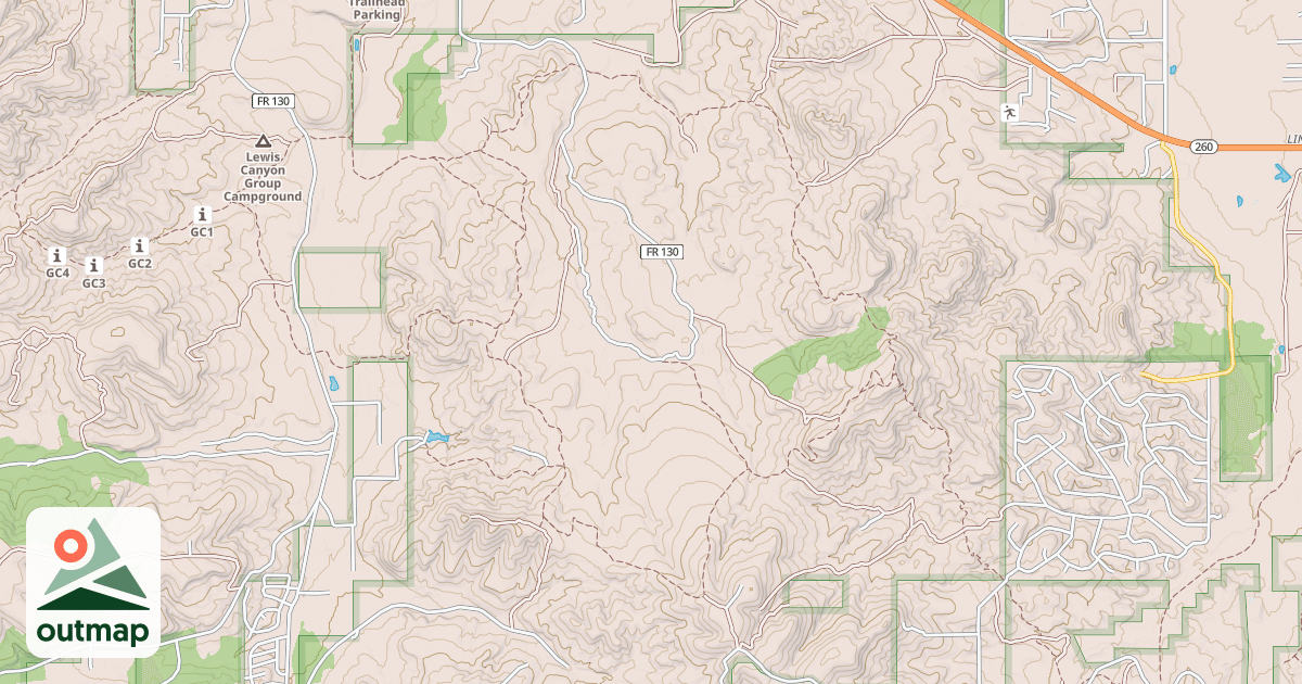 Map of JUNIPER RIDGE