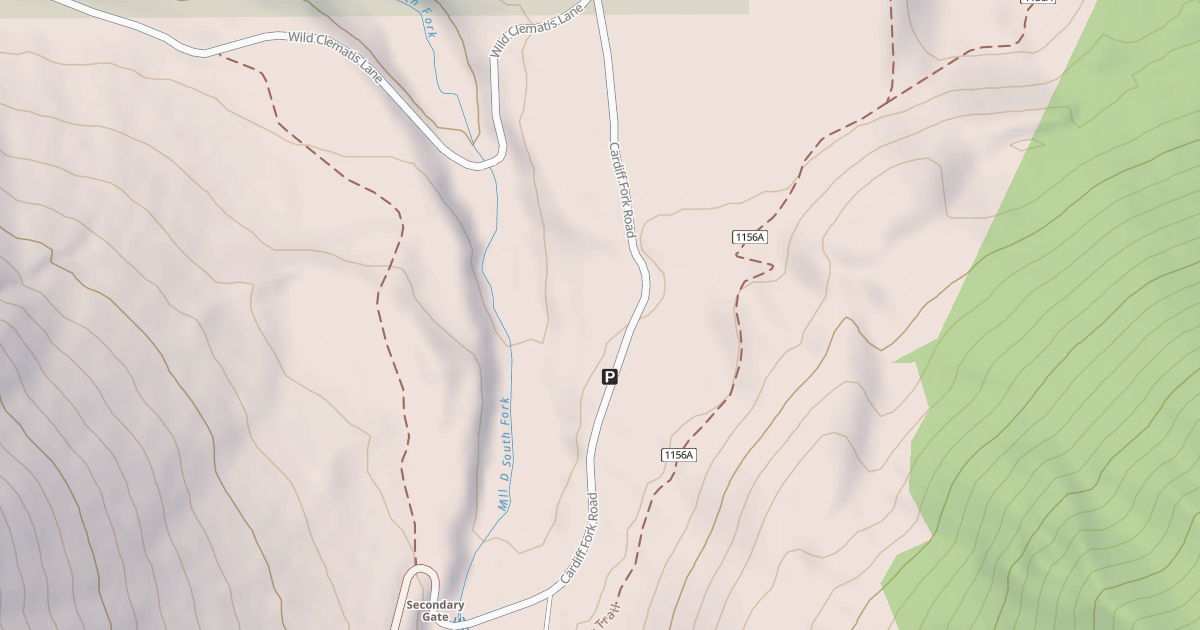 Map preview of CARDIFF FORK