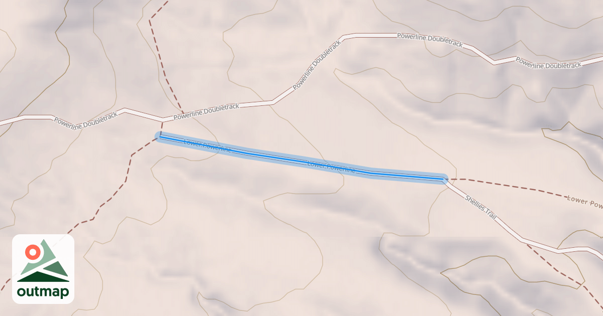 Map of Lower Powerline