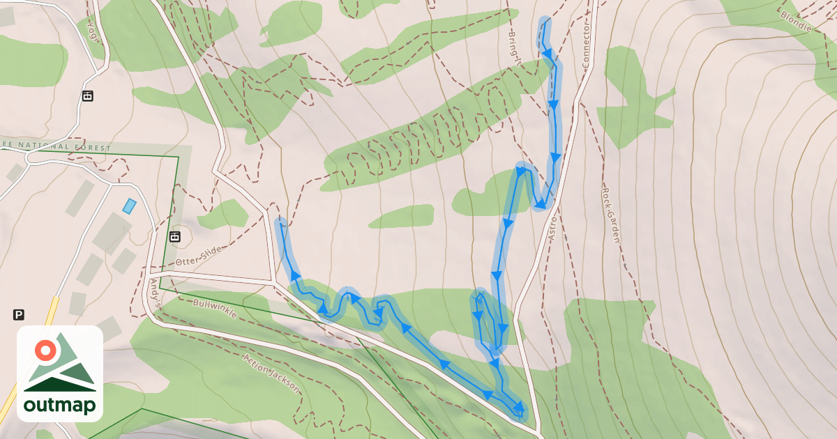 Map of Chutes-N-Ladders