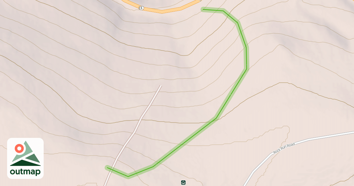 Map of Ridge Run