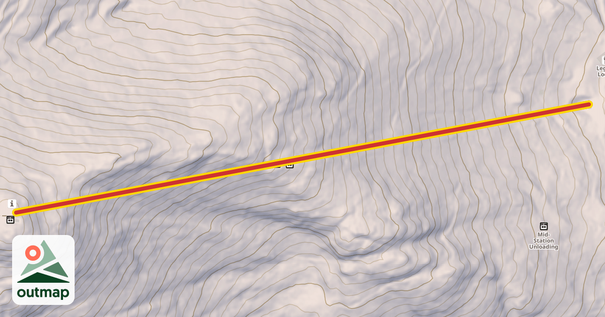 Map of Little Whiteface