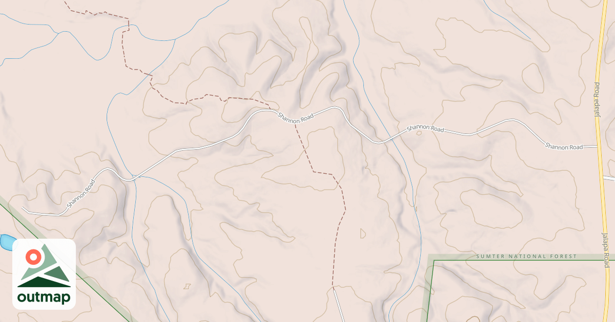 Map of SHANNON