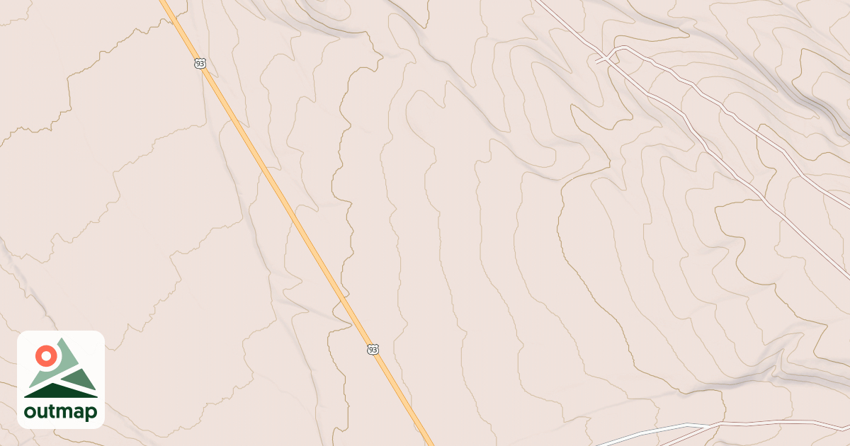 Map of BLM National GTLF Public Motorized Roads 00e82a7e-595b-4382-af1b-b117a726d87f