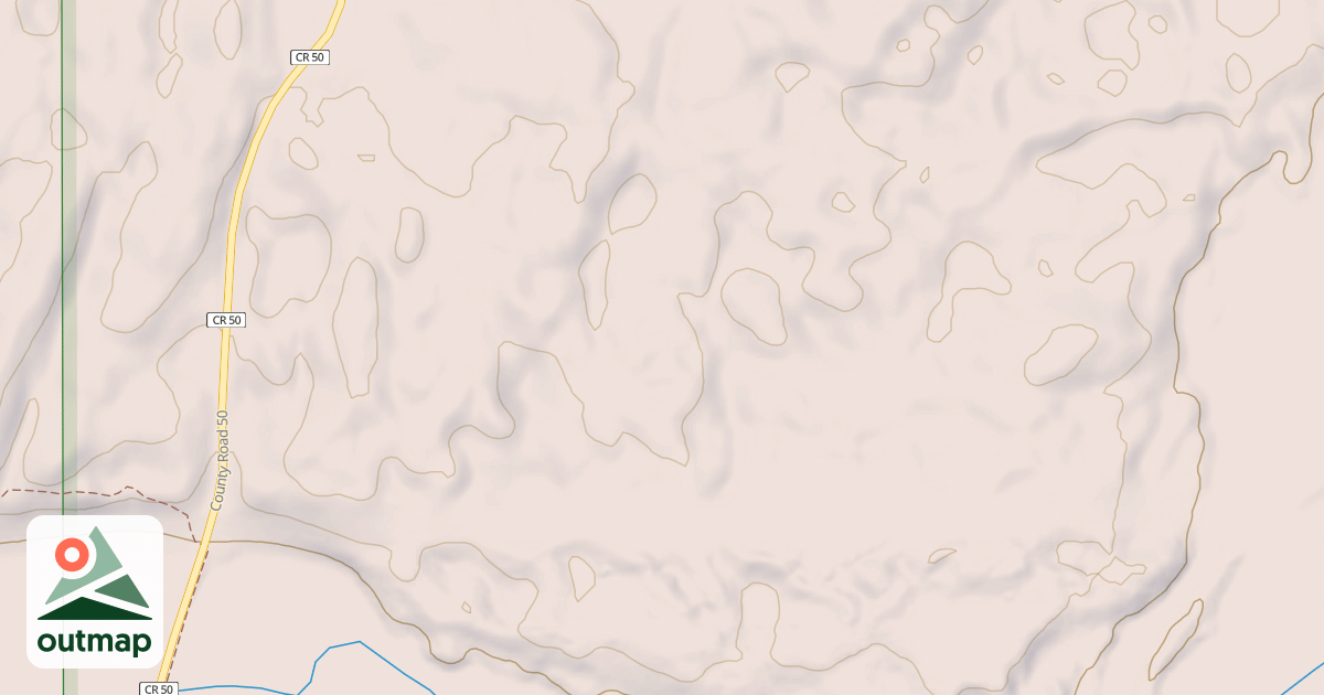 Map of CASS CO. 50 SPUR 2816