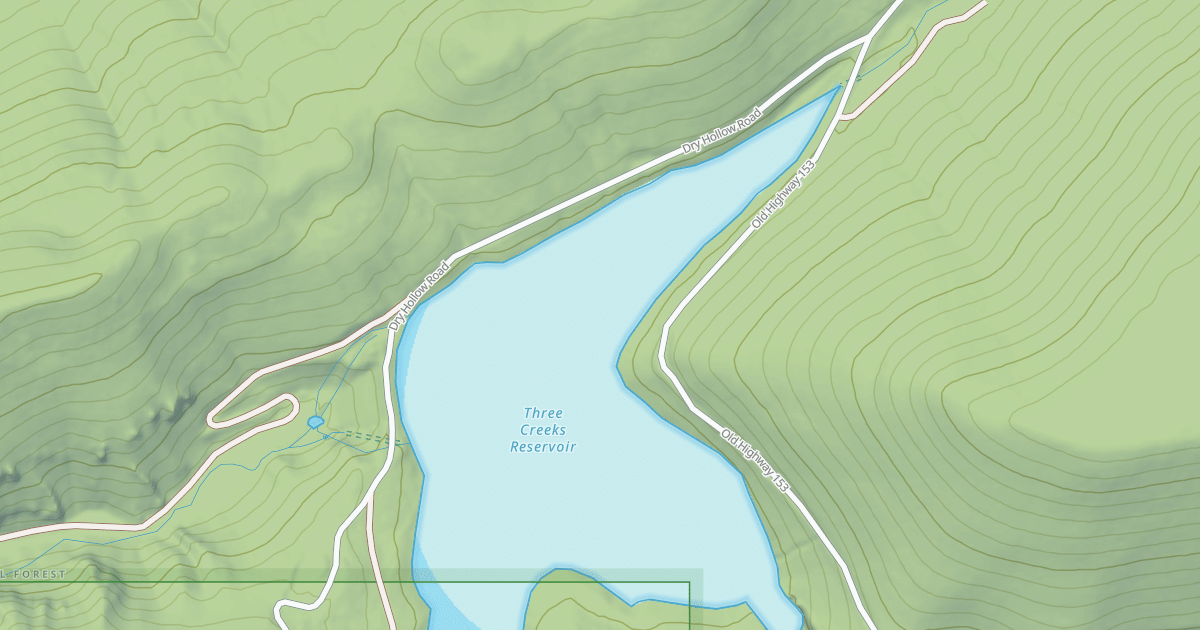 Map preview of DRY HOLLOW