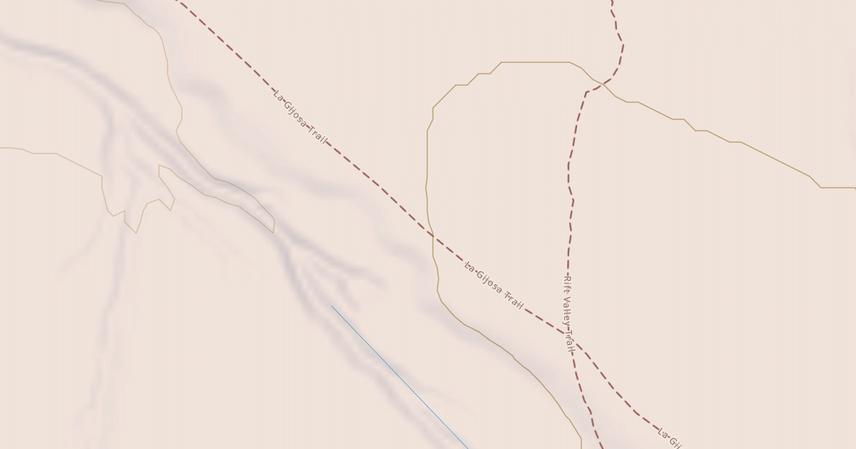 Map preview of La Gijosa Trail