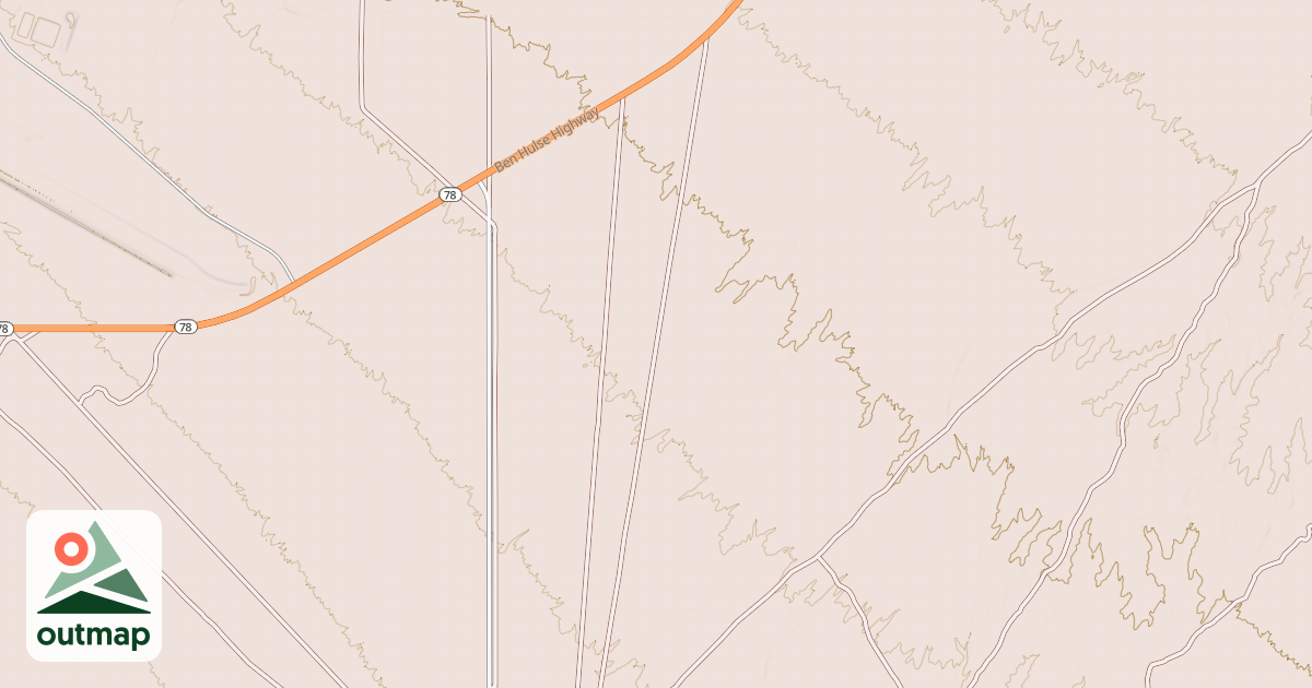 Map of BLM National GTLF Public Motorized Roads 579a04b5-ce66-415a-b994-cda374779760