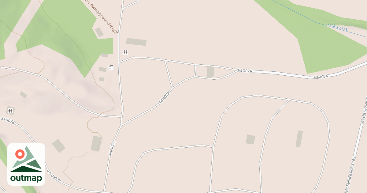 Map of DUMP STATION ACCESS
