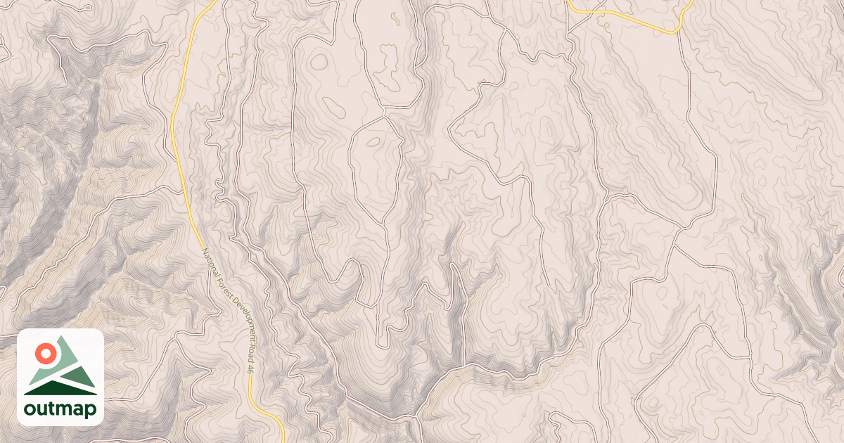 Map of PEAVINE LOOP