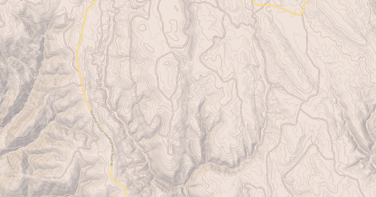 Map preview of PEAVINE LOOP