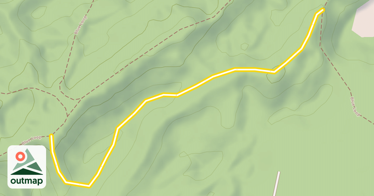 Map of Blue Loop