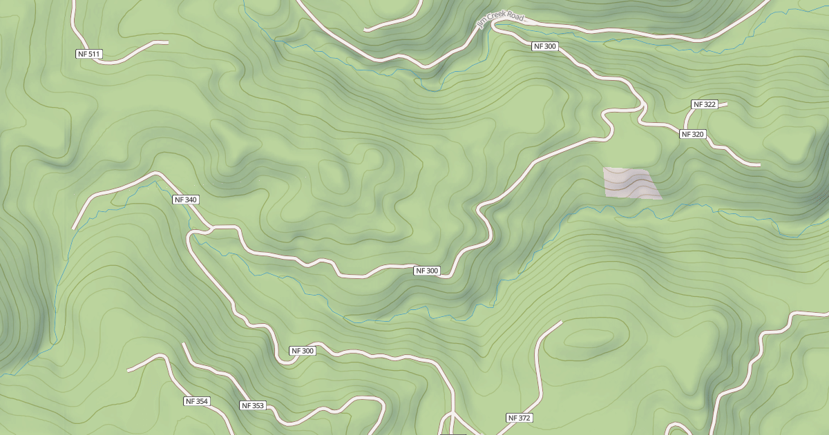 Map preview of USFS Motor Vehicle Use Map Roads {050179BE-5C65-4B75-8FC3-19B709A0ED0C}