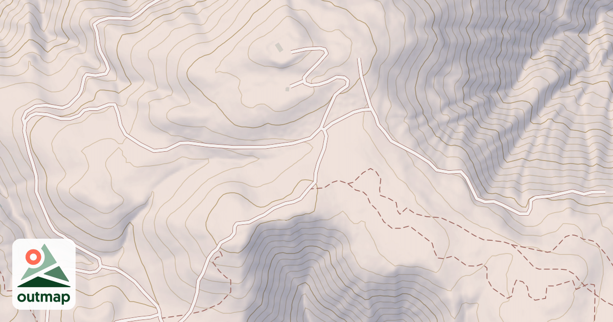 Map of EAST TABLE MTN RD