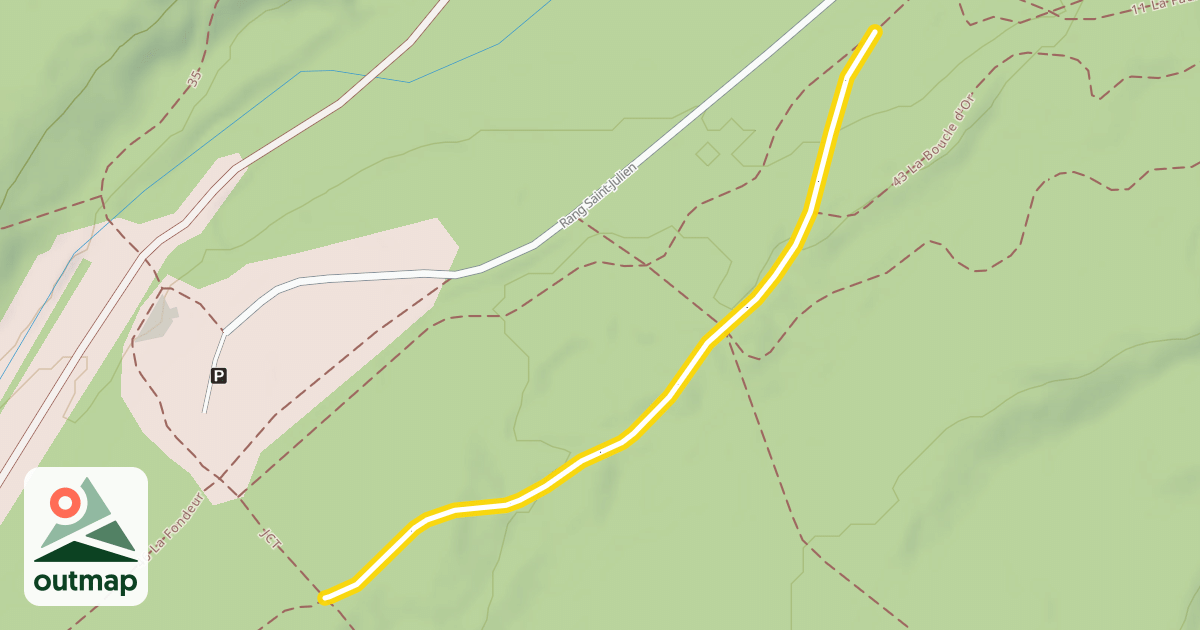 Map of 11 La Faux Pas