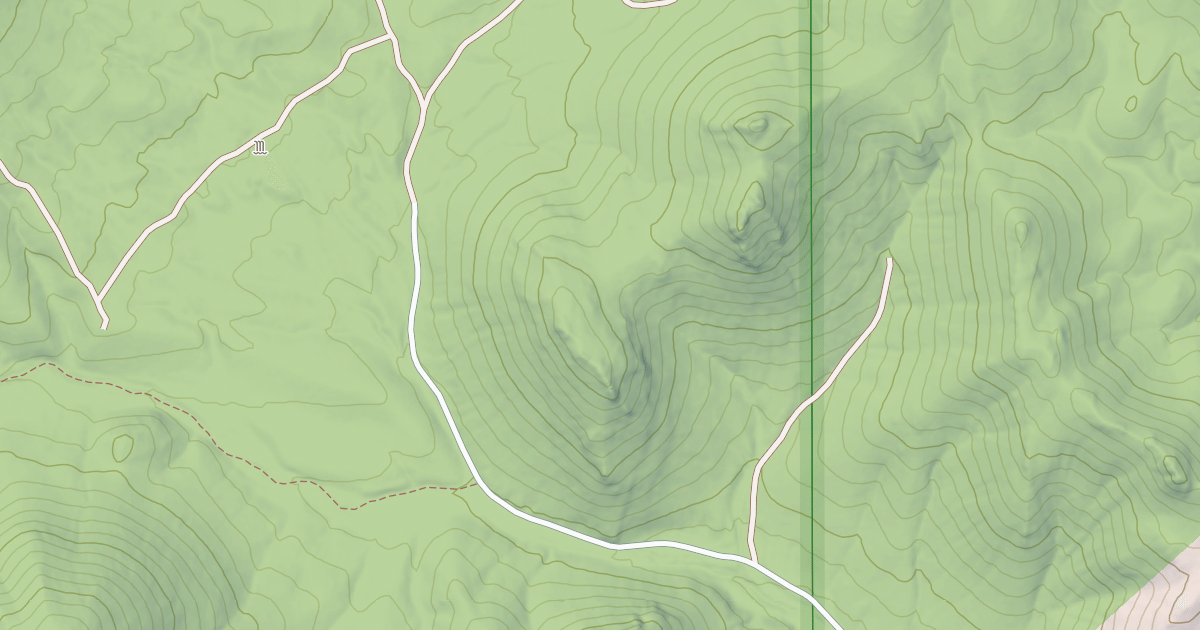 Map preview of NORTH MINE SHAFT TRAIL
