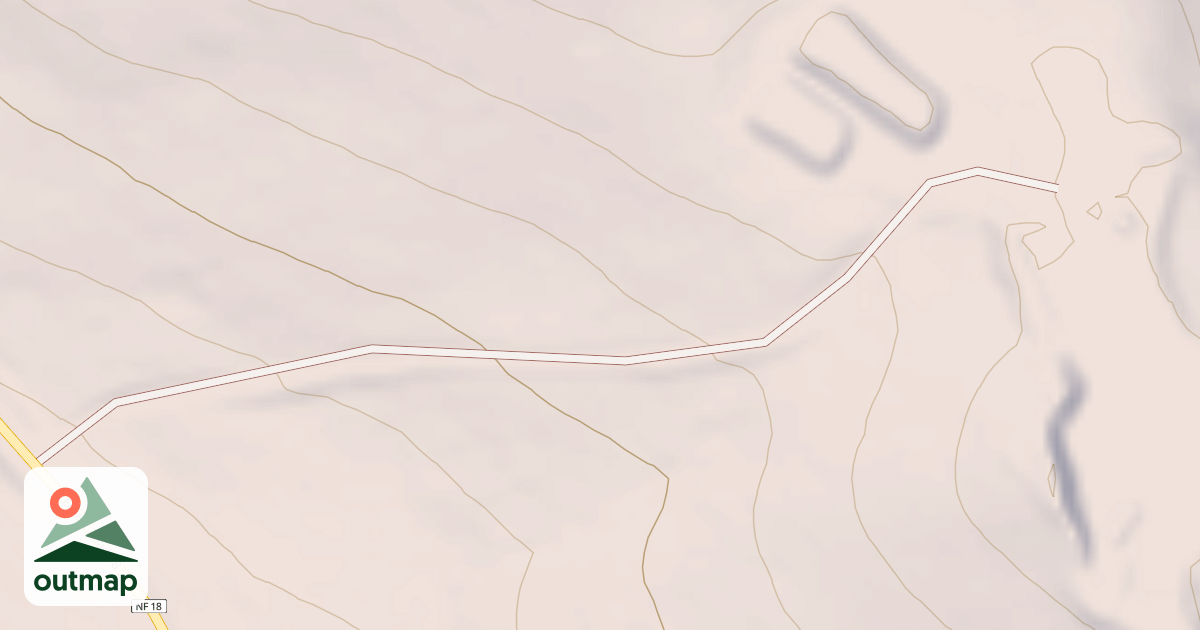 Map of FOUR CORNERS ROCK PIT ACCESS
