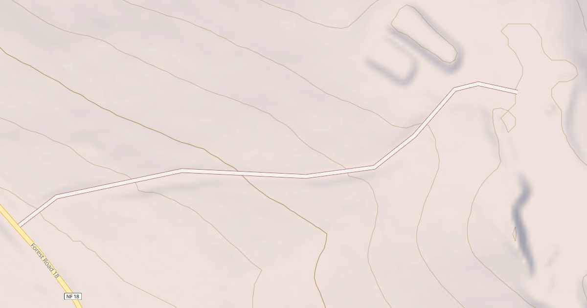 Map preview of FOUR CORNERS ROCK PIT ACCESS