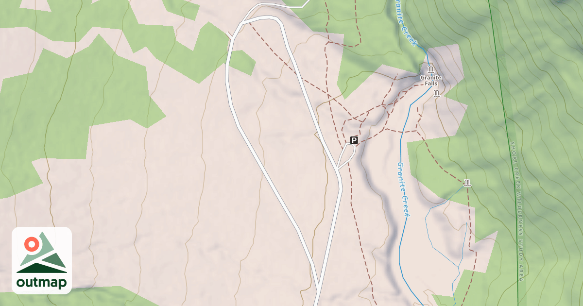 Map of GRANITE FALLS