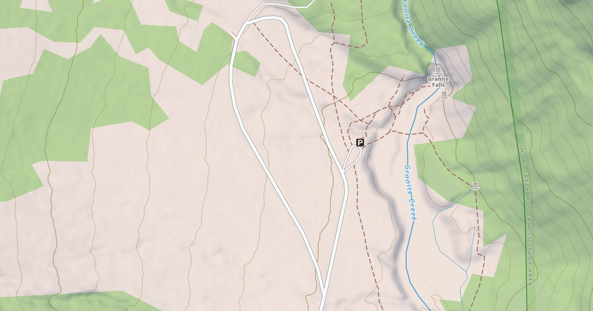 Map preview of GRANITE FALLS