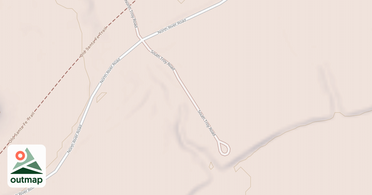 Map of SOUTH TROY